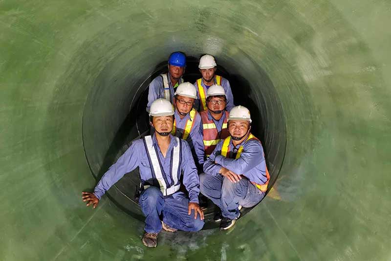 宏伟清洗管道的几个步骤