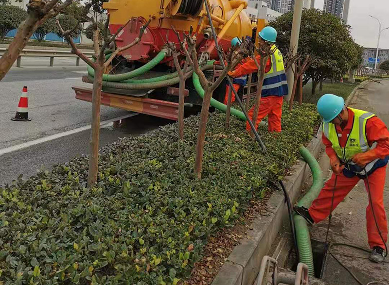宏伟市政管道清淤
